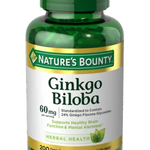 Ginkgo Biloba Capsules – 60mg
